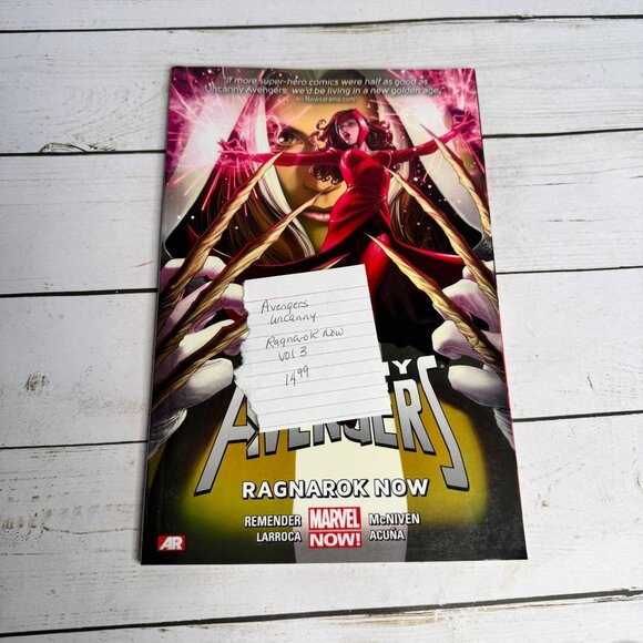 Uncanny Avengers 3 Ragnarok Now Marvel TPB Graphic Novel Remender McNiven - Picture 8 of 8